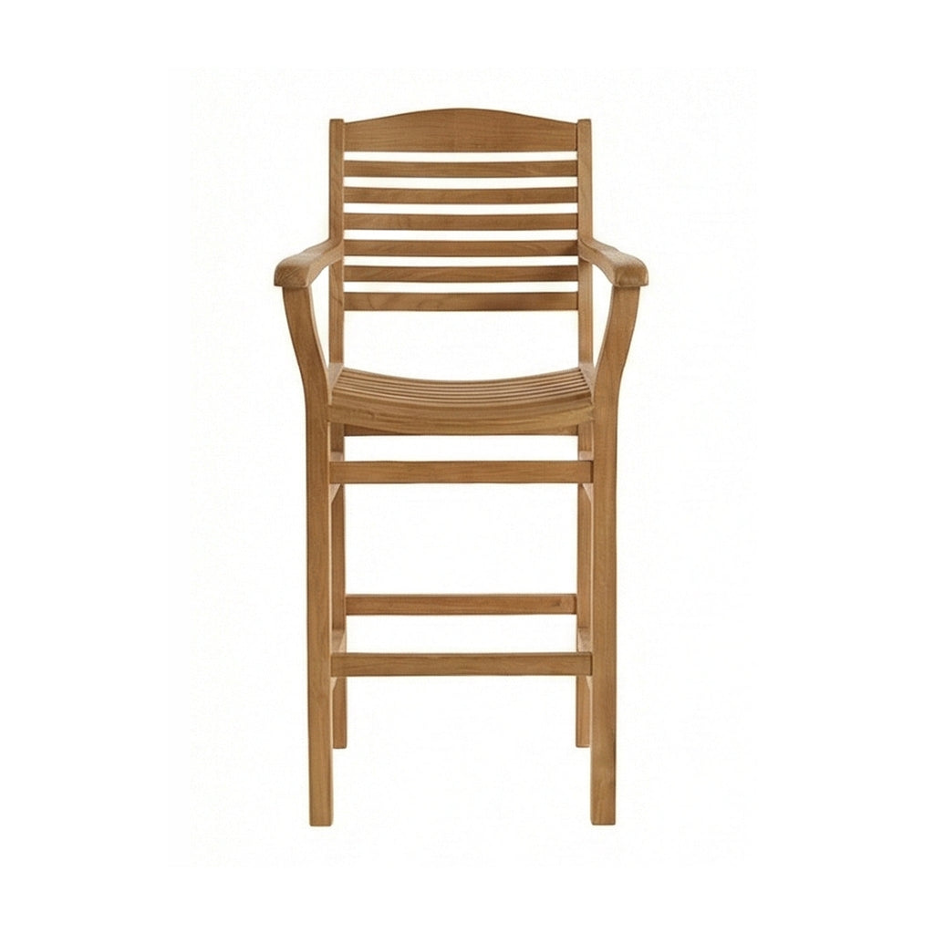 Teak Outdoor Bar Stool