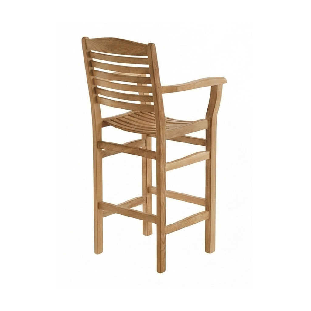 Teak Outdoor Bar Stool