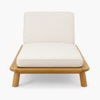 Teak Sun Lounger