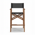 Folding Teak Outdoor Bar Stool