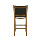 Armless Teak Outdoor Bar Stool