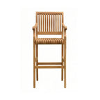 Teak Outdoor Bar Stool