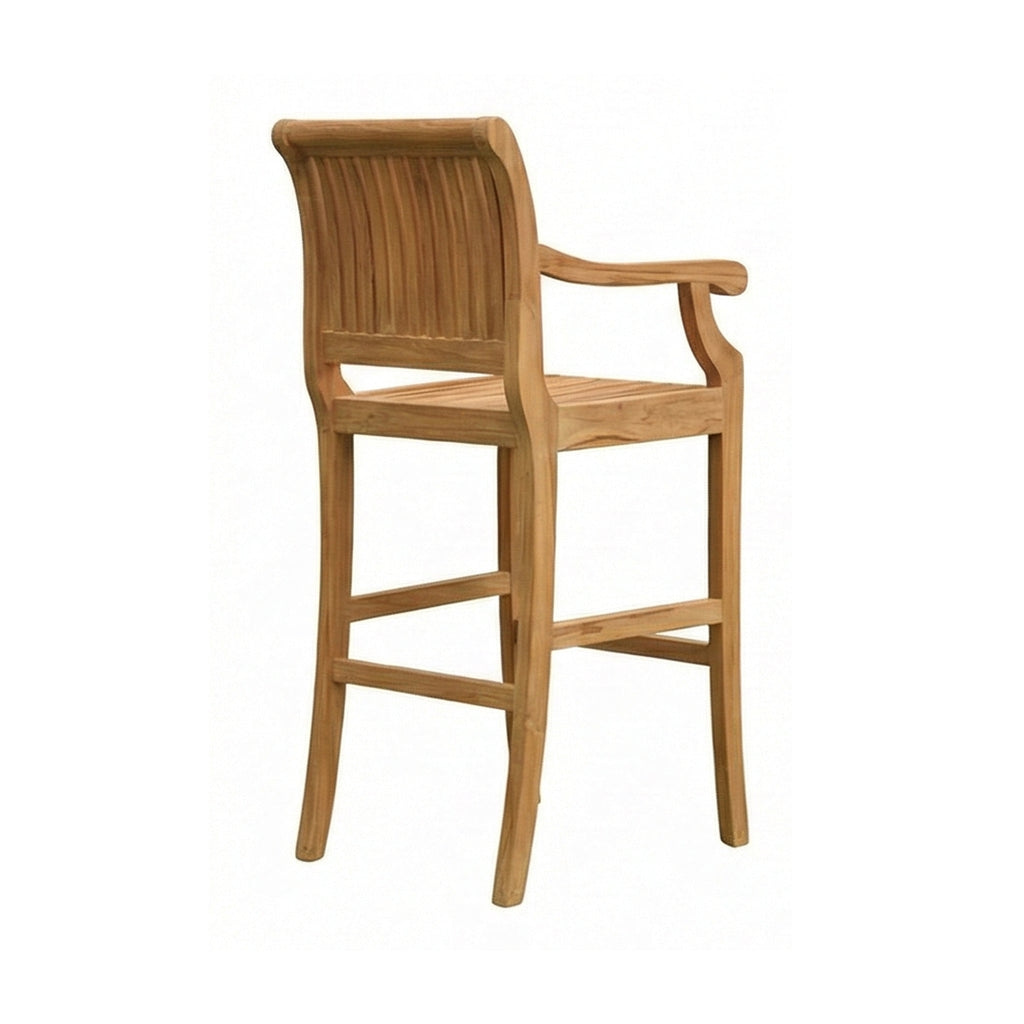 Teak Outdoor Bar Stool