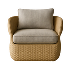 All-Weather Rattan Outdoor Accent Chair
