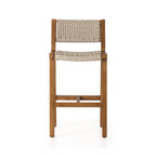 Armless Teak Outdoor Bar Stool