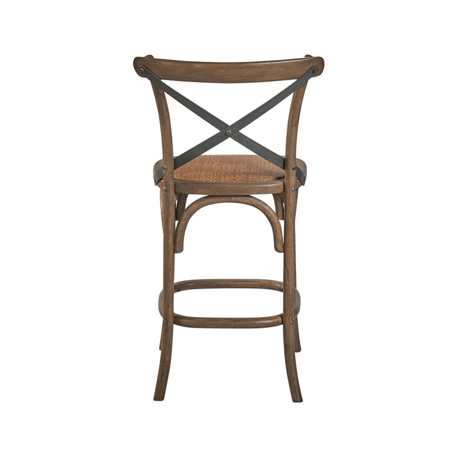 Backless Teak Outdoor Bar Stool