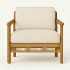 Outdoor Club Lounge Chair