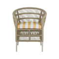 Light Patio Chair with Fabric