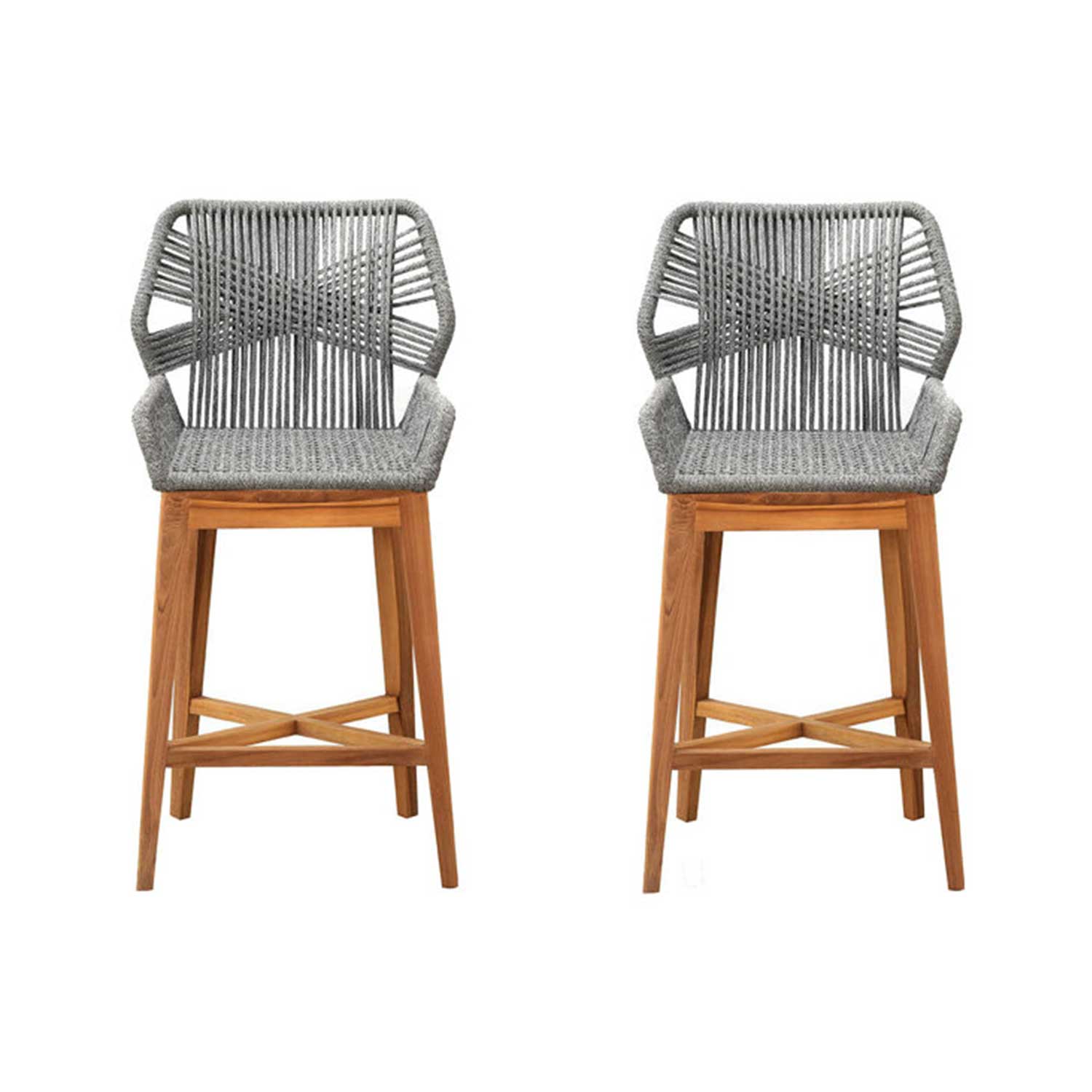 Teak Outdoor Bar Stool