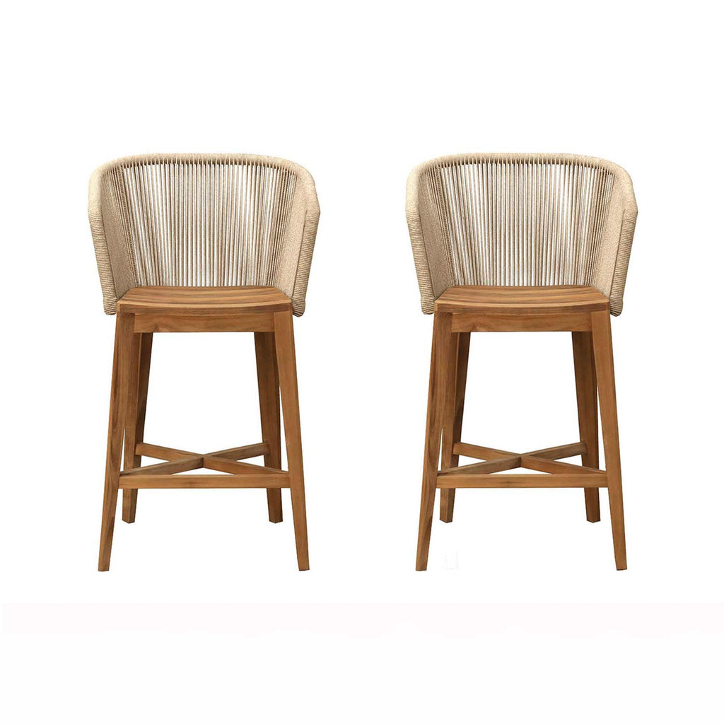 Teak Outdoor Bar Stool