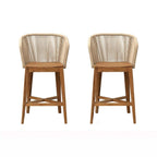 Teak Outdoor Bar Stool