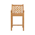 Teak Outdoor Bar Stool