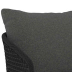 Upholstered Teak Outdoor Bar Stool
