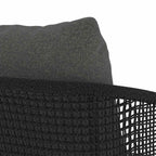 Upholstered Teak Outdoor Bar Stool