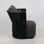 Outdoor Lounge Chair with UV protected outdoor weaving