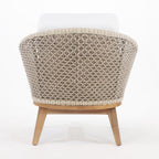 Outdoor Lounge Chair with UV protected outdoor weaving