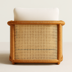 Rattan All Weather Accent Chair
